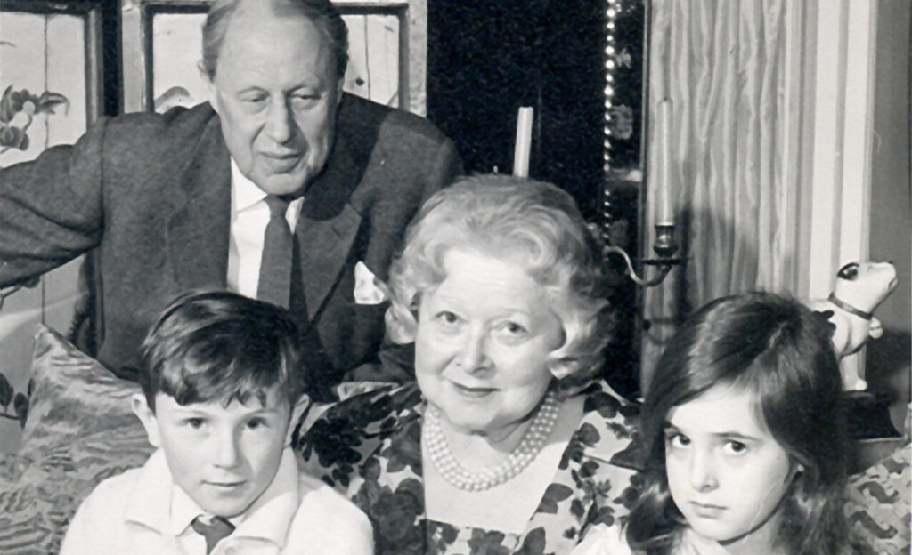 Our History. John and Gertrude Hunt with their children, John and Trudy c.1964, Our History